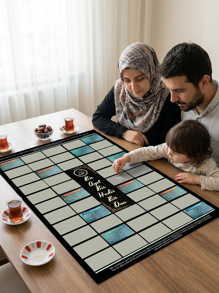 (2 Adet) 1 Ayet 1 Hadis 1 Dua