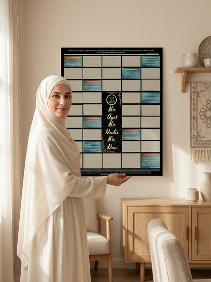 (2 Adet) 1 Ayet 1 Hadis 1 Dua